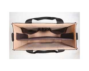 Sacoche pour ordinateur portable Sigel Bicolor M, marron/beige 15,4"