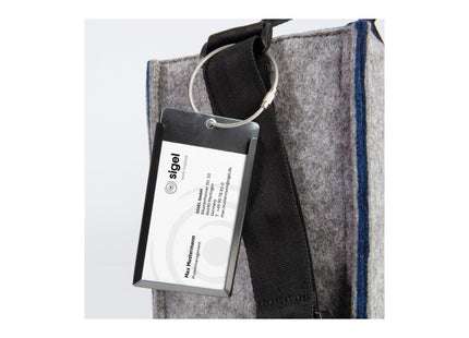 Sigel Notebooktasche Desk Sharing Bag Bicolor M, Grau/Blau 15.4 "