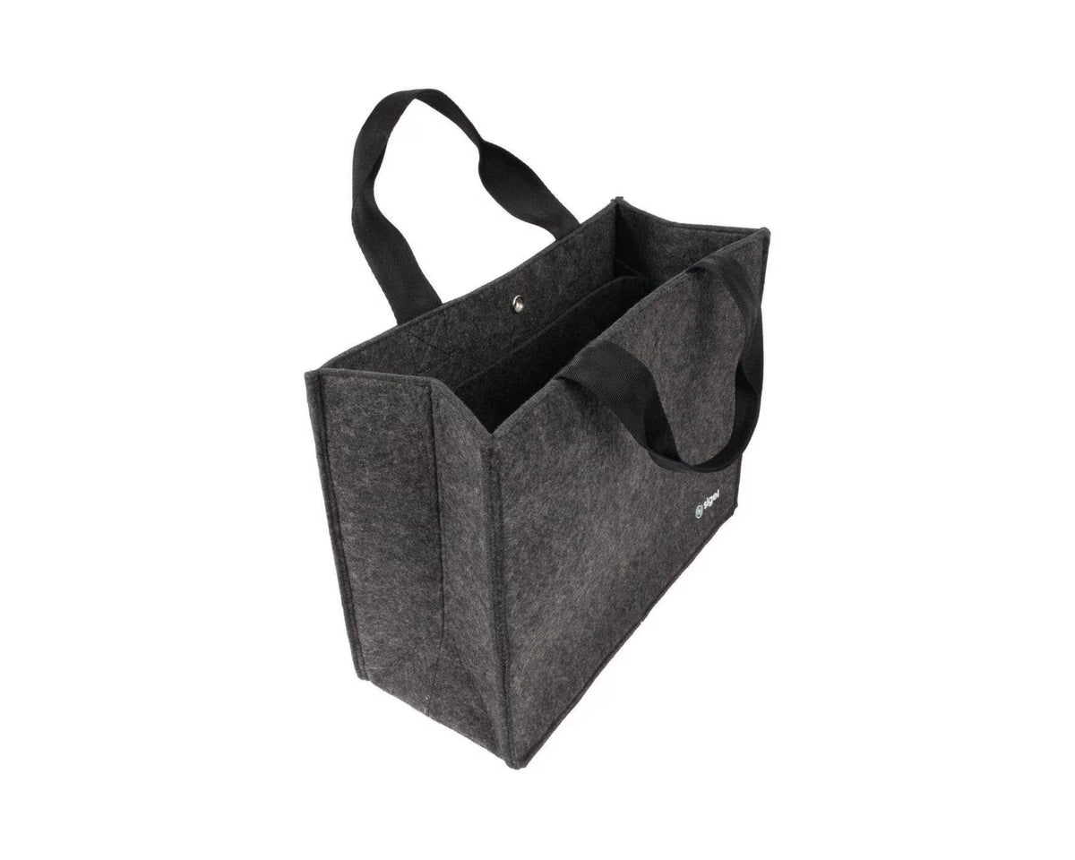 Sigel Notebook Bag Desk Sharing Bag Basic M, Dark Gray 15.4"