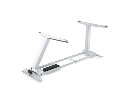 Fellowes Steh- & Sitzgestell Levado ohne Tischplatte, Weiss