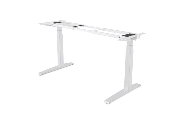 Fellowes standing and sitting frame Levado without table top, white