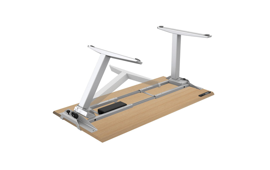 Fellowes Piano del tavolo Levado 180 x 80 cm, Acero