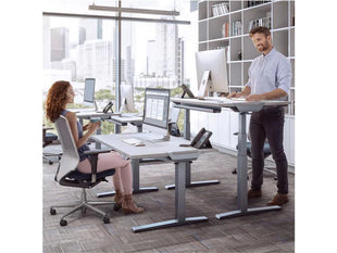 Fellowes table top Levado 140 x 80 cm, gray