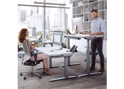 Fellowes Tischplatte Levado 160 x 80 cm, Weiss