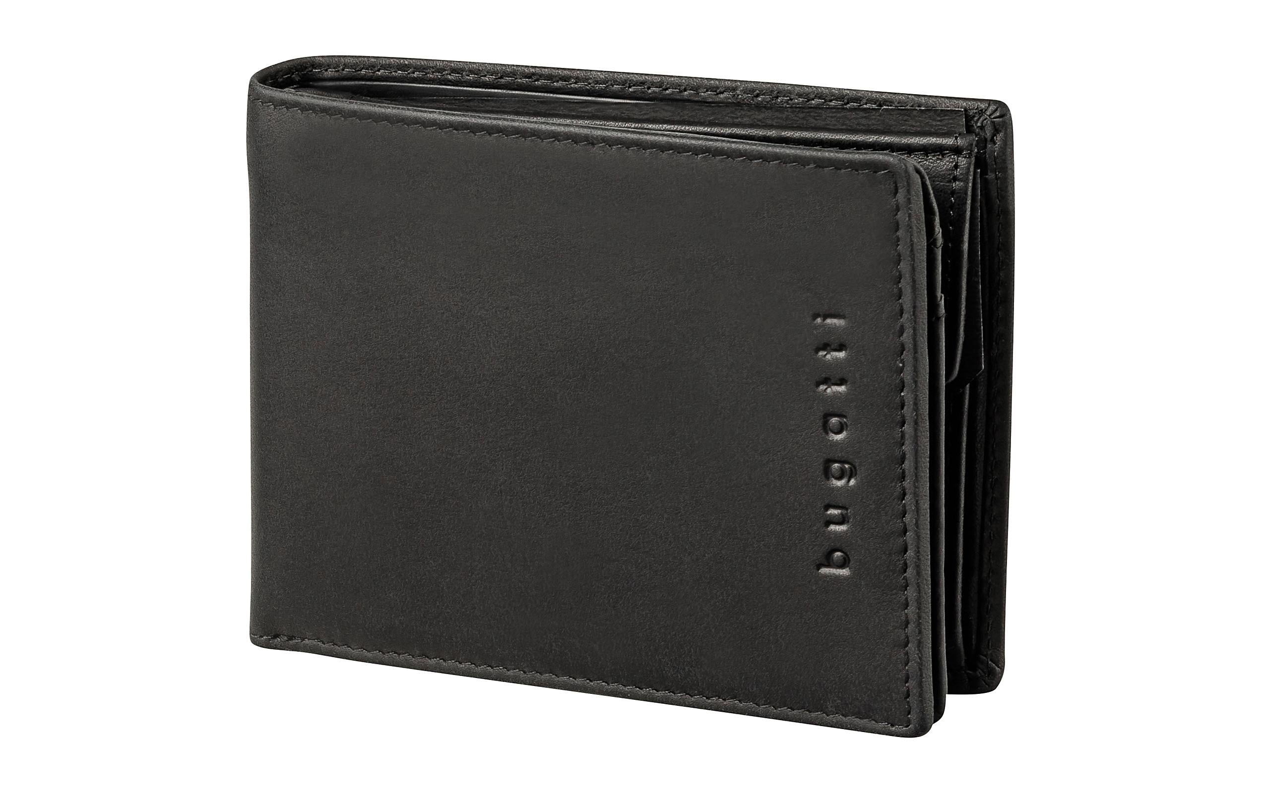 Bugatti Portafoglio Romano Nero