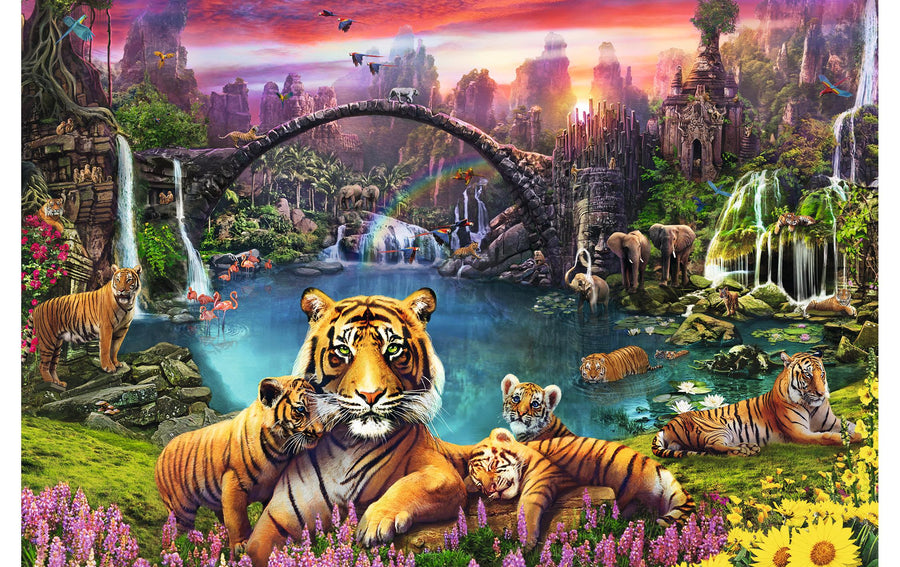 Ravensburger Puzzle Tiger in paradiesischer Lagune - Foto 2