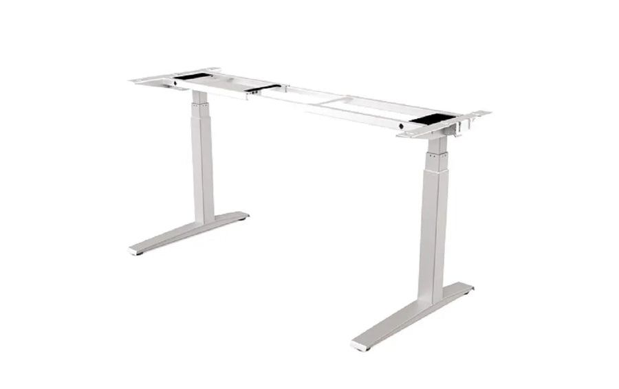 Fellowes Struttura sit-stand Levado senza piano del tavolo, Argento