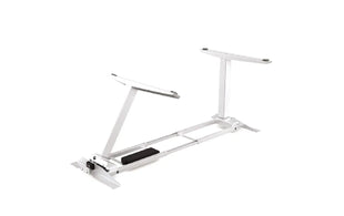 Fellowes standing and sitting frame Levado without table top, silver