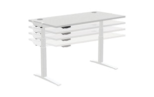 Fellowes table top Levado 180 x 80 cm, gray