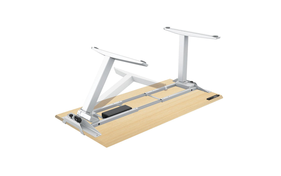 Fellowes Piano del tavolo Levado 140 x 80 cm, Acero