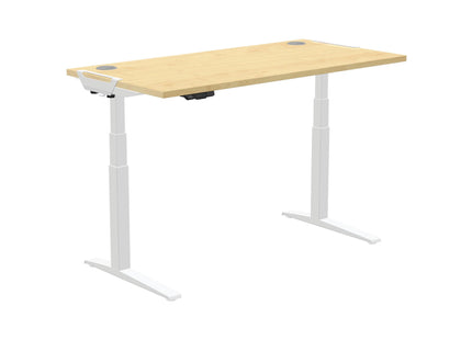 Fellowes Steh- & Sitzgestell Levado ohne Tischplatte, Weiss