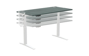 Fellowes Tischplatte Levado 140 x 80 cm, Newport Eiche