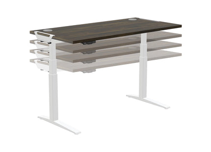 Fellowes Tischplatte Levado 180 x 80 cm, Walnuss