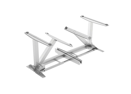 Fellowes Steh- & Sitzgestell Levado ohne Tischplatte, Silber