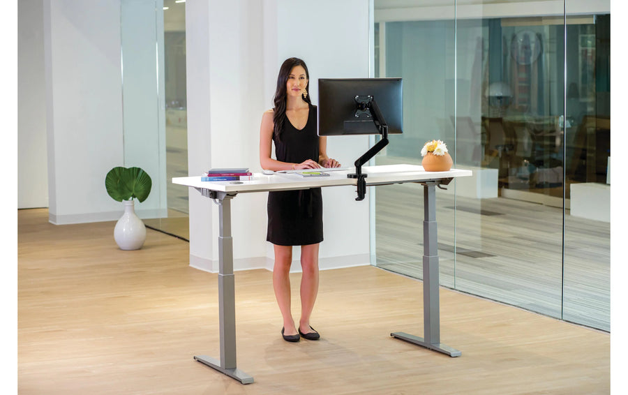 Fellowes Piano del tavolo Levado 180 x 80 cm, Noce