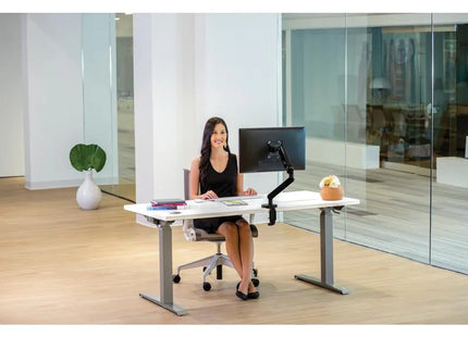 Fellowes Tischplatte Levado 140 x 80 cm, Walnuss