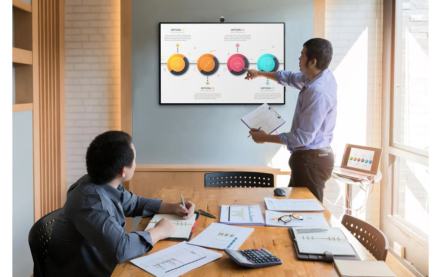 Peerless-AV Supporto da parete SF640-HUB2 per Microsoft Surface Hub 2S/2X