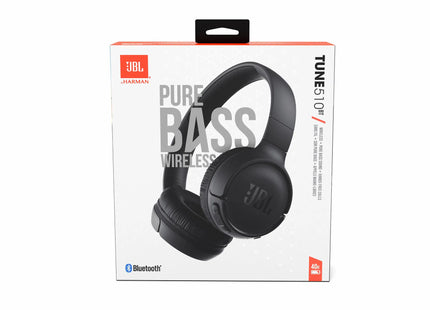 JBL Wireless On-Ear Headphones TUNE 510 BT Black 