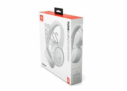 JBL Wireless On-Ear-Kopfhörer TUNE 510 BT Weiss