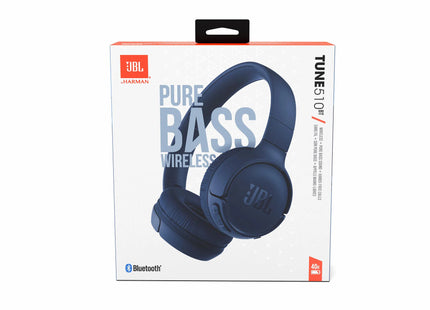 JBL Wireless On-Ear Headphones TUNE 510 BT Blue 