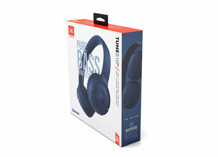 JBL Wireless On-Ear Headphones TUNE 510 BT Blue 