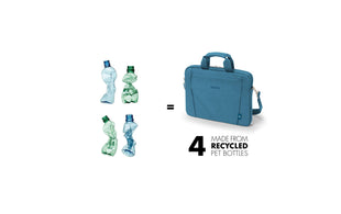 DICOTA sacoche pour ordinateur portable Eco Slim Case Base 14.1", bleu