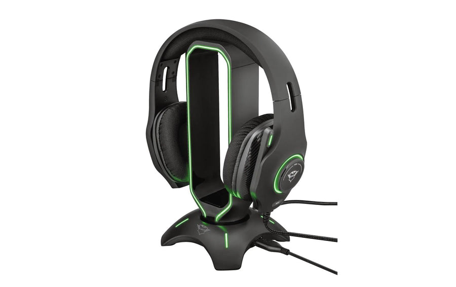 Trust Supporto per cuffie GXT 265 Cintar RGB Nero