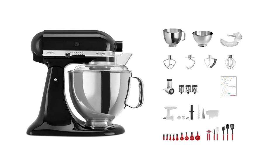 KitchenAid Robot da cucina Artisan KSM200 Nero lucido