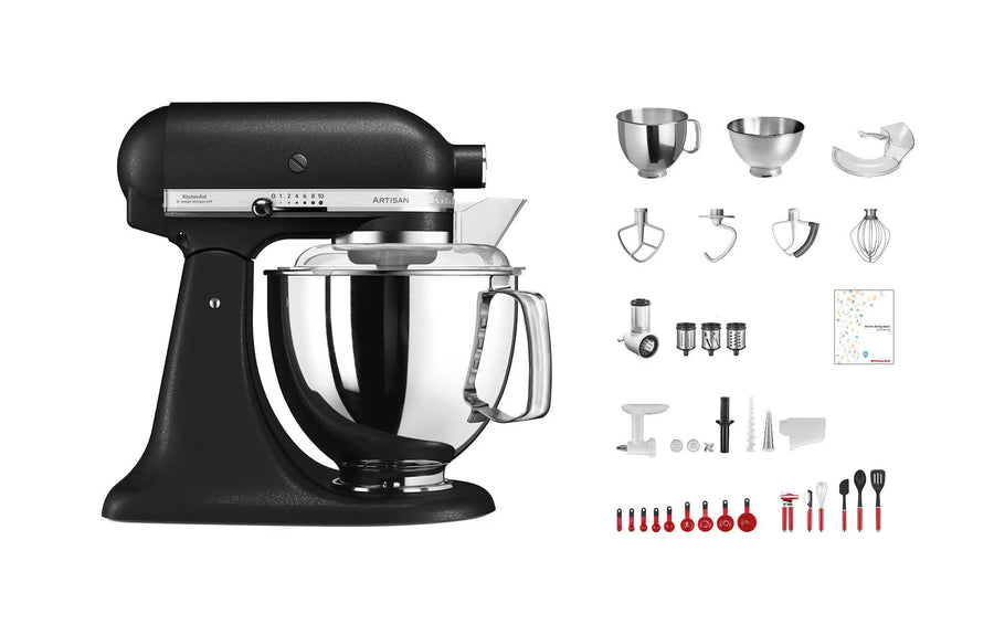 KitchenAid Robot da cucina Artisan KSM200 Nero opaco