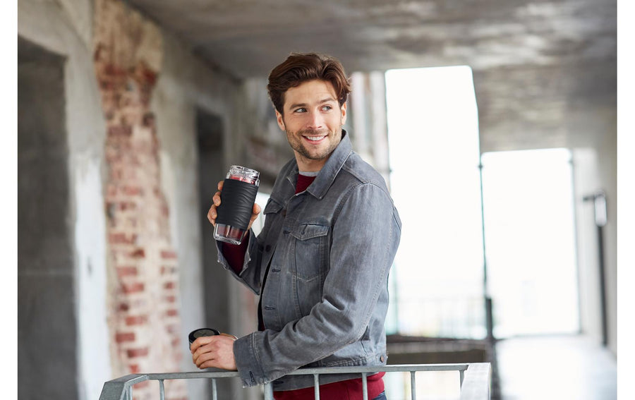 Emsa thermal mug Tea2go 420 ml, black
