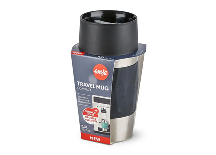 Emsa thermal mug Compact 300 ml, black
