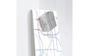 Tableau magnétique en verre Sigel Artverum S 240 x 120 cm, blanc