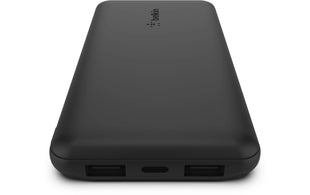 Banque d'alimentation Belkin Boost Charge 3 ports 10 000 mAh, noir