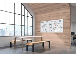 Tableau magnétique en verre Sigel Artverum S 240 x 120 cm, blanc