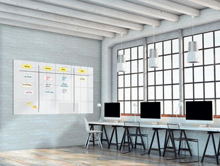 Tableau magnétique en verre Sigel Artverum S 240 x 120 cm, blanc