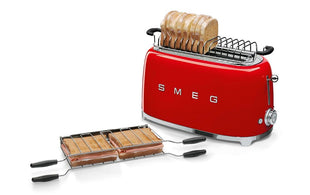 SMEG Toaster 50's Style TSF02RDEU Rot