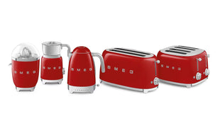 SMEG Toaster 50's Style TSF02RDEU Rot