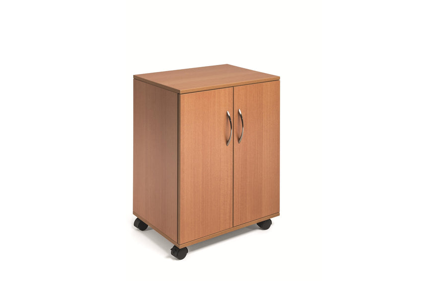 DURABLE Multifunktionswagen 74/53 2 Türen, 2 Böden, Braun - Foto 1
