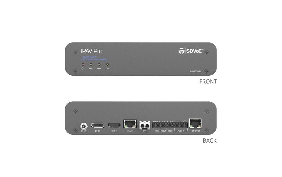 PureLink PureTools IP Transmitter IPAV1000-TX 10G Ethernet CAT/ Glasfaser
