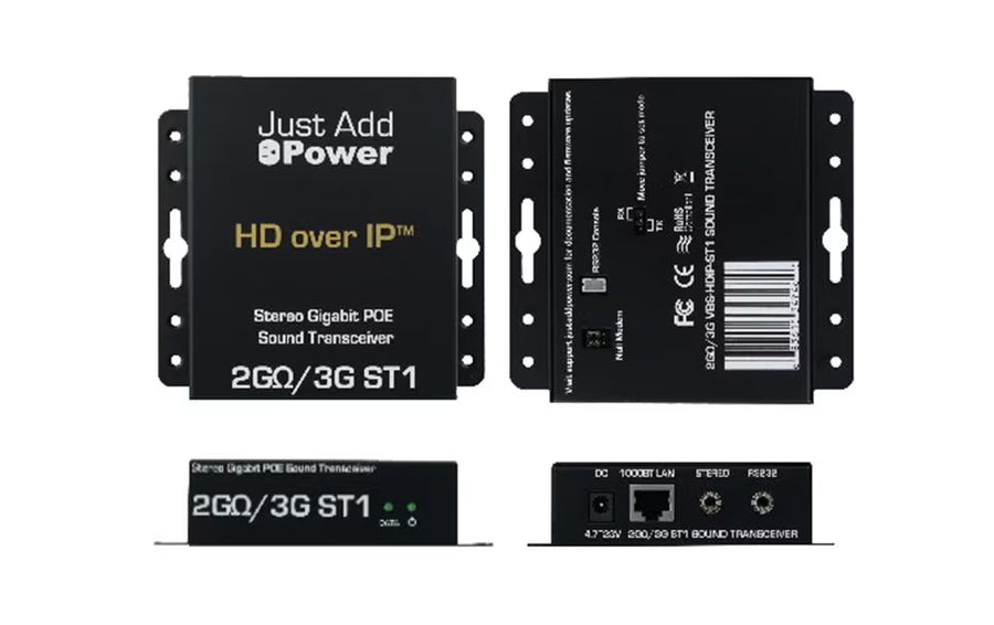 JUSTADDPOWER IP Transmitter VBS-HDIP-ST1 Audio