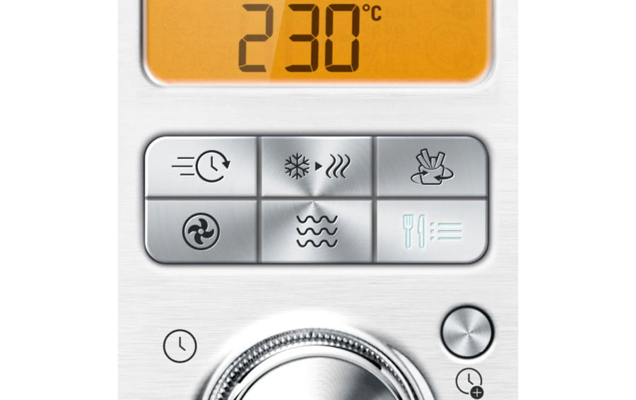 Sage Mikrowelle Combi Wave 3 in 1 Silber