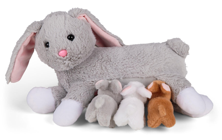 Mamanimals Kuscheltier Mama Hase & Babys 25 cm - Foto 1