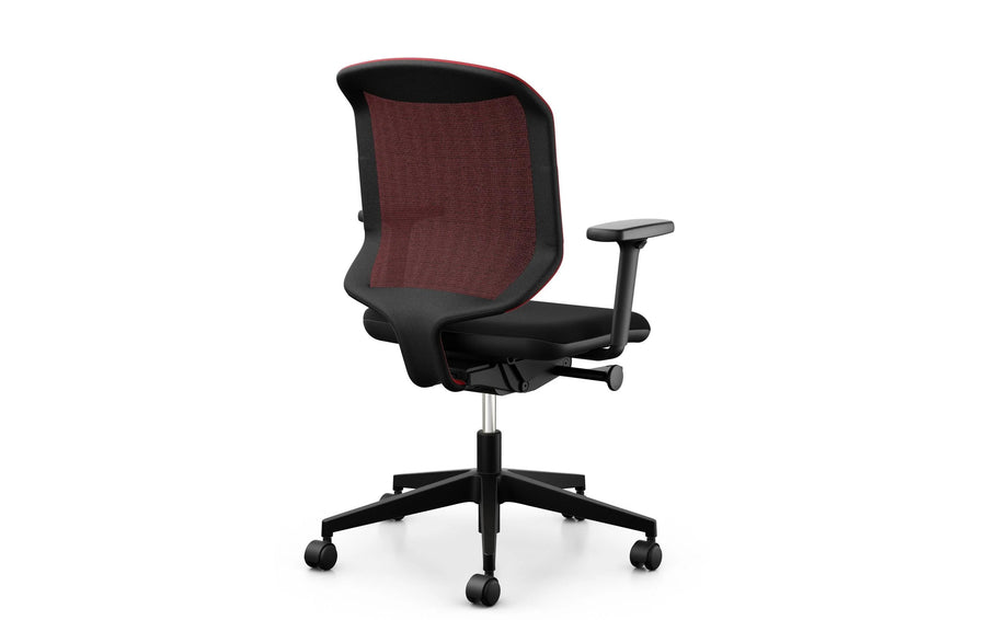 Giroflex Sedia da ufficio Chair2Go 434 Nero/Rosso