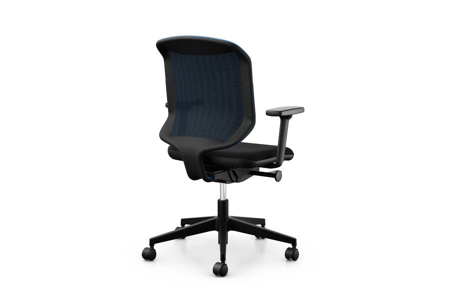 Giroflex Sedia da ufficio Chair2Go 434 Nero/Blu