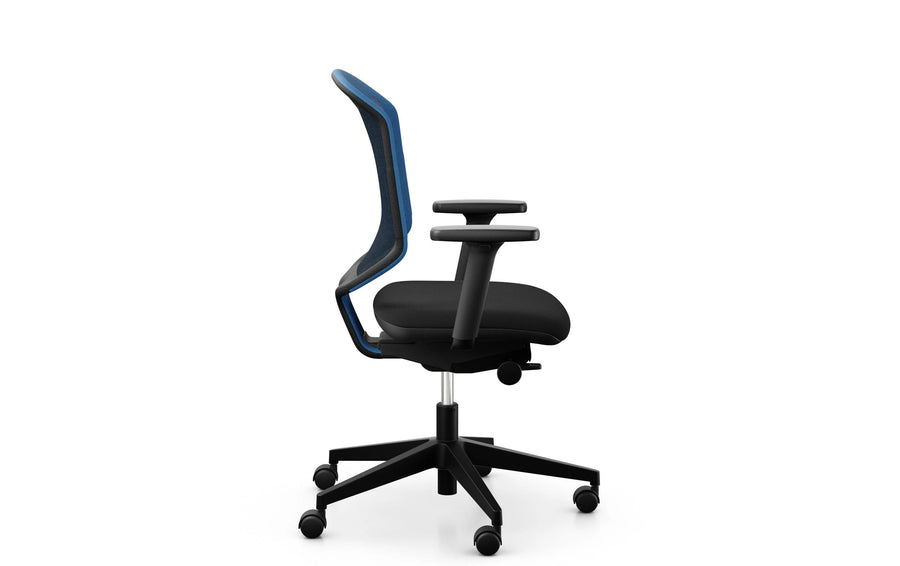 Giroflex Sedia da ufficio Chair2Go 434 Nero/Blu