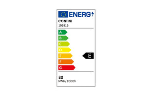 Lampadaire de bureau Contini 40 W 4000 Kelvin, argent