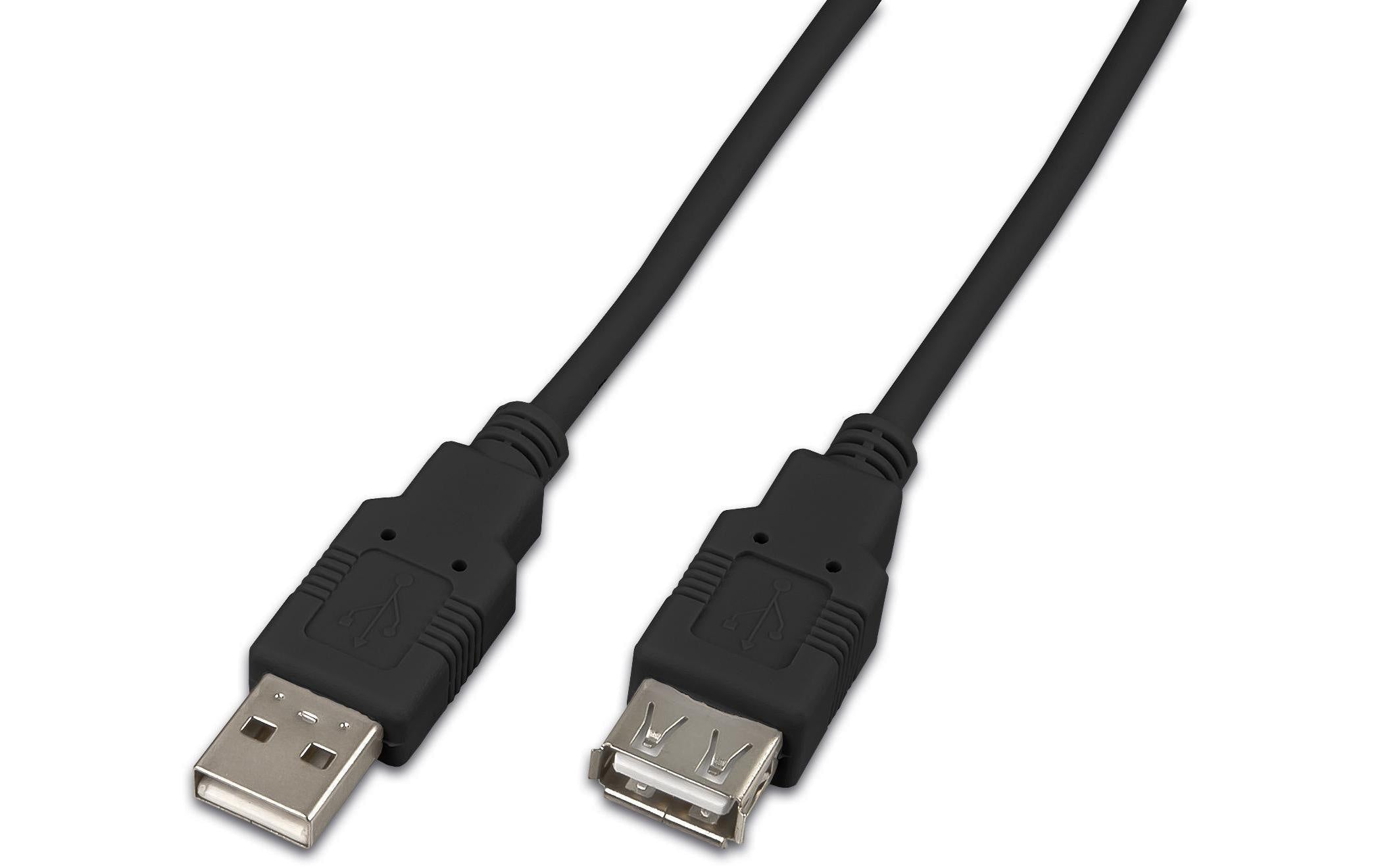 Wirewin USB 2.0-Verlängerungskabel USB-A - USB-A 0.15 m