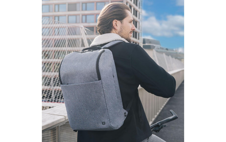 DICOTA Zaino per notebook Eco MOTION 15.6 ", Blue Denim