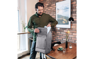 DICOTA sac à dos pour ordinateur portable Eco MOTION 15,6 ", gris clair