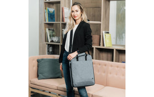 DICOTA sacoche pour ordinateur portable Eco Tote Bag MOTION 15.6 ", Blue Denim